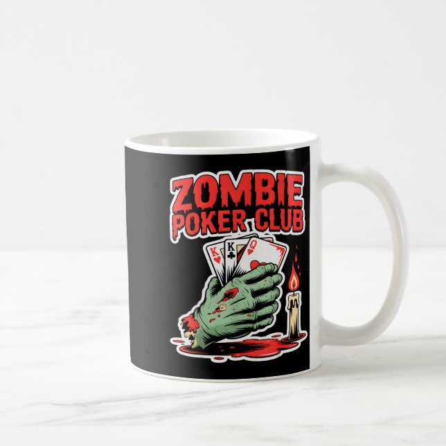 Zombie Ker Club Halloween  Coffee Mug (Right)