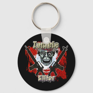 Zombie Killer 4 Key Ring