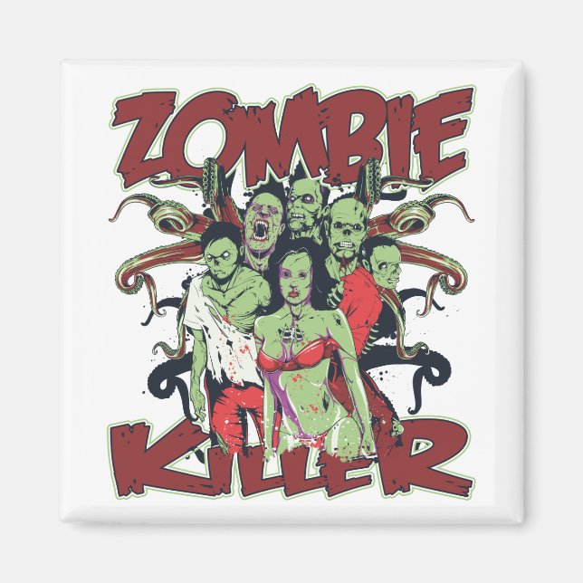 Zombie Killer Magnet (Front)