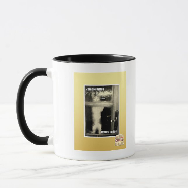 Zombie Kitteh Mug (Left)