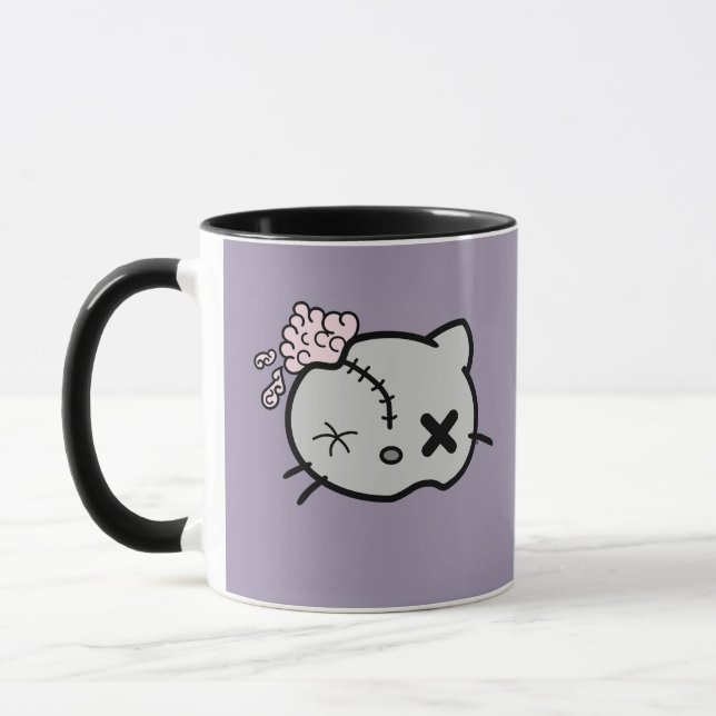 Zombie Kitty Mug (Left)