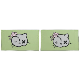 Zombie Kitty Pillowcase