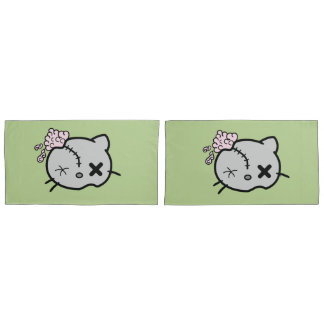 Zombie Kitty Pillowcase