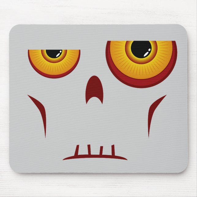 Zombie Long Face Mousepad (Front)