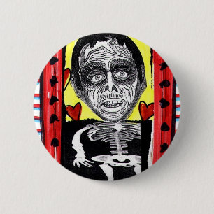 Zombie Love 6 Cm Round Badge