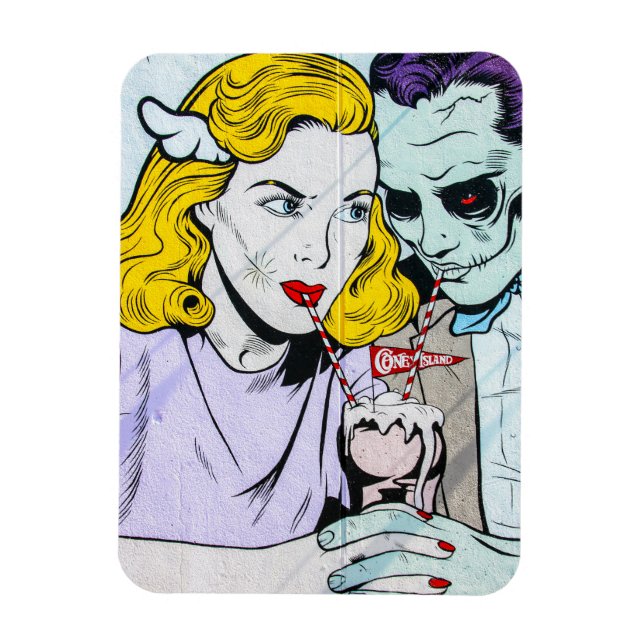 zombie love shake magnet (Vertical)