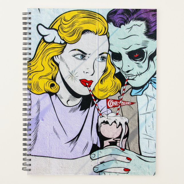 zombie love shake planner (Front)