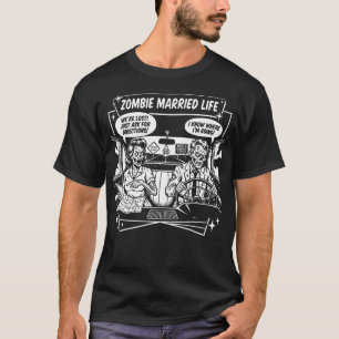 Zombie Married Life Road Trip T-Shirt