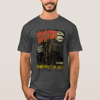Zombie Mayhem Halloween retro T-Shirt