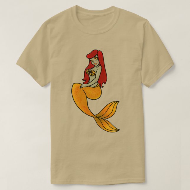 Zombie mermaid 1 T-Shirt (Design Front)