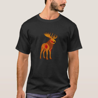 Zombie Moose Animal - Undead Scare Boo Spook T-Shirt