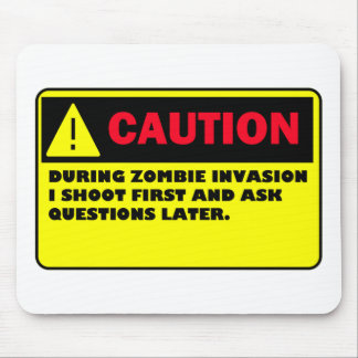 ZOMBIE MOUSE PAD