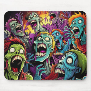 Zombie Mouse Pad – Spooky Horror Desk Accessory