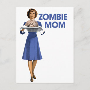 Zombie Mum Postcard