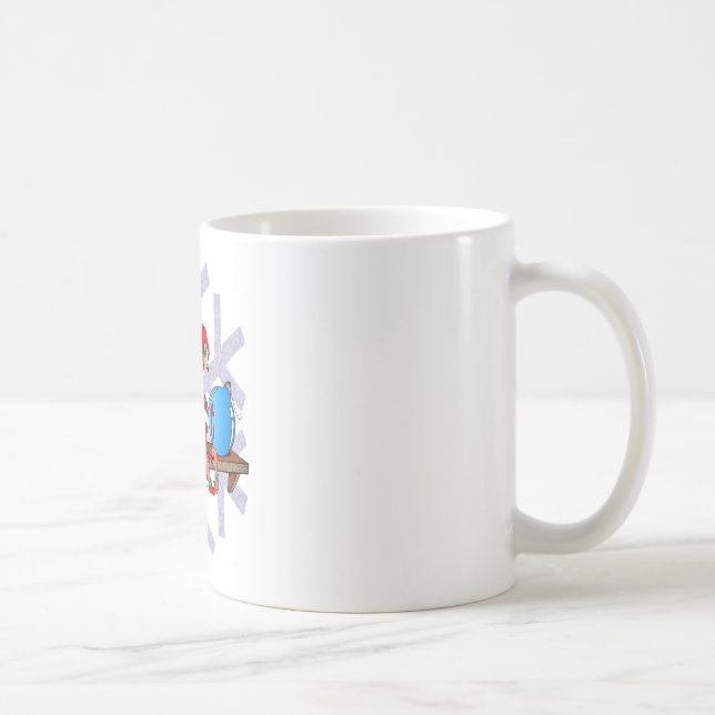 Zombie on a Shelf Coffee Mug (Right)