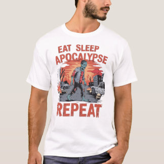 Zombie Outbreak Alert – Halloween Horror Design T-Shirt