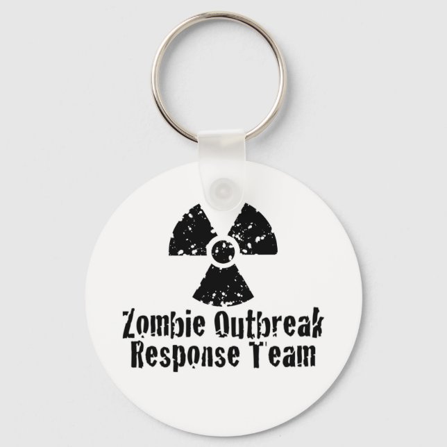 Zombie Outbreak Response Key Ring (Front)
