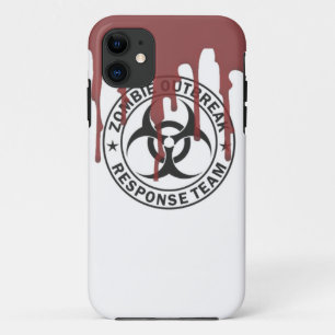 zombie outbreak response team bio hazard walking d iPhone 11 case