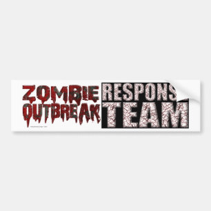 Zombie Outbreak Response Team Bumper Sticker
