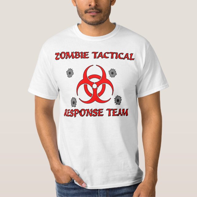 Zombie Outbreak Tactical Response Team Tees (Front)