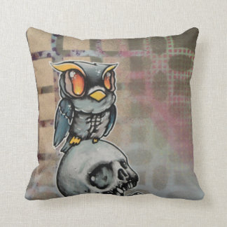 Zombie owl pillow