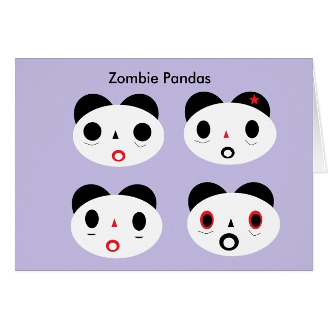 Zombie Panda hey (Front Horizontal)