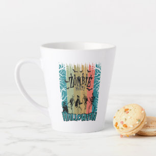 Zombie Party, Halloween Latte Mug