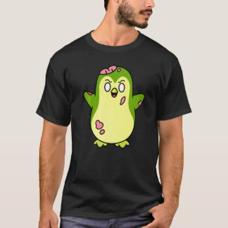 Zombie Penguin Halloween Animal Cute Monster Graph T-Shirt