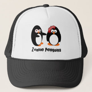 Zombie Penguin trucker hat