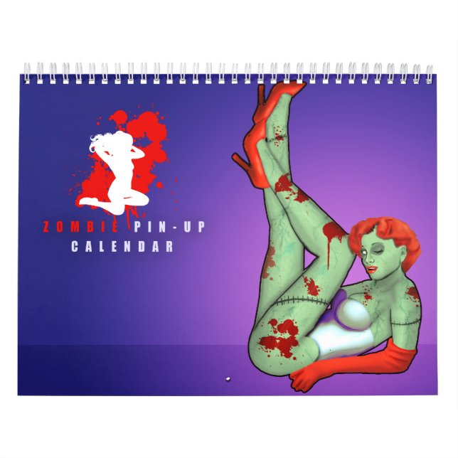 Zombie Pin-Up Calendar 2014 (Cover)