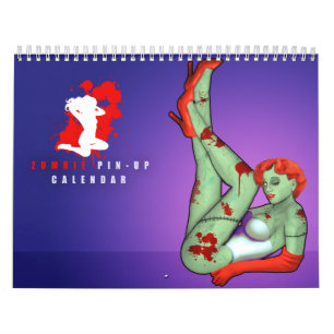 Zombie Pin-Up Calendar 2014
