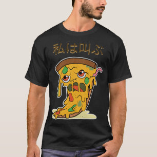 Zombie Pizza Funny Halloween Kawaii Zombie Food Ma T-Shirt