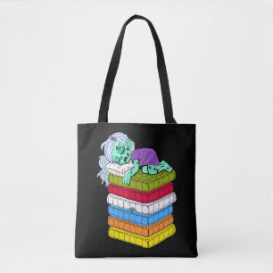 Zombie Princess and the Pea Tote Bag
