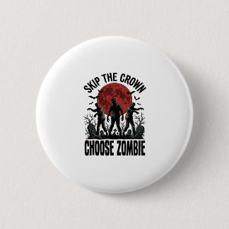 Zombie Princess Shirt Vintage Horror Graphic_1 6 Cm Round Badge