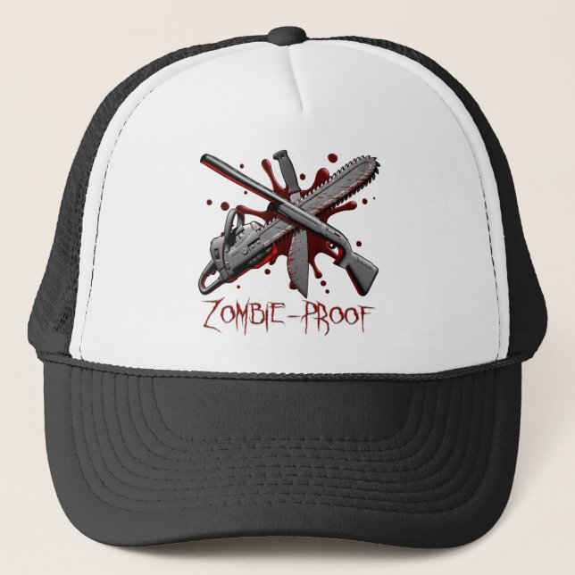Zombie-Proof Trucker Hat (Front)