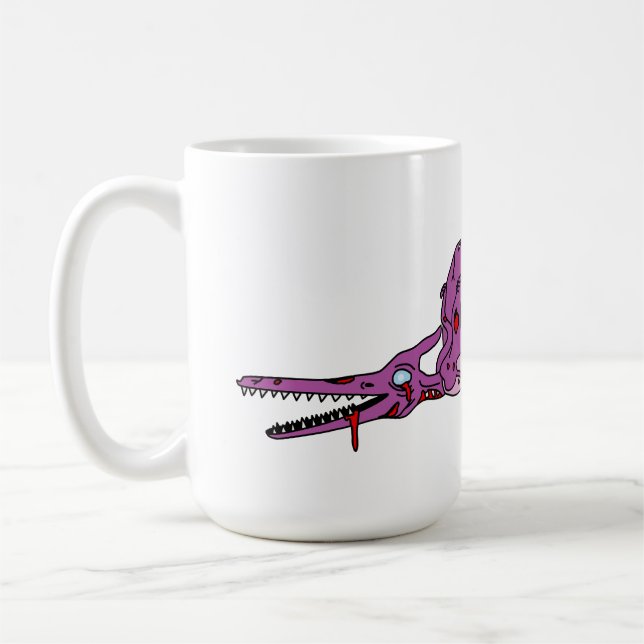 Zombie Pterodactyls Coffee Mug (Left)