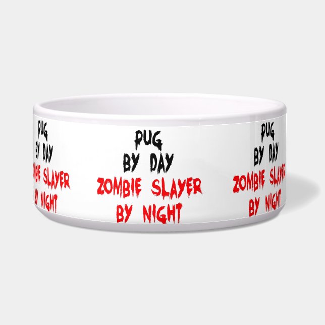 Zombie Pug Dog Joke (Left)