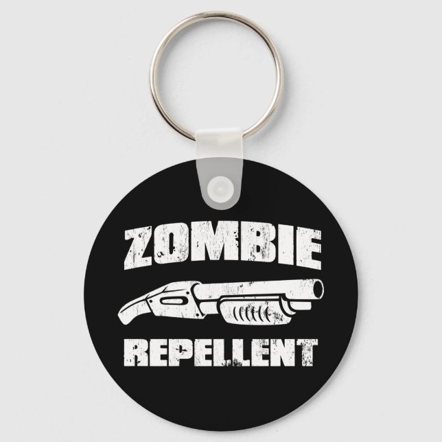 zombie repellent - the shotgun key ring (Front)