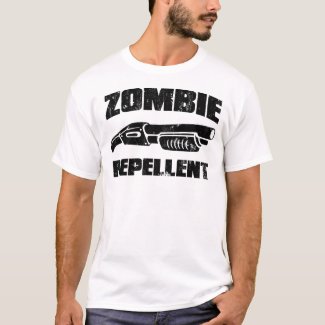 zombie repellent - the shotgun T-Shirt