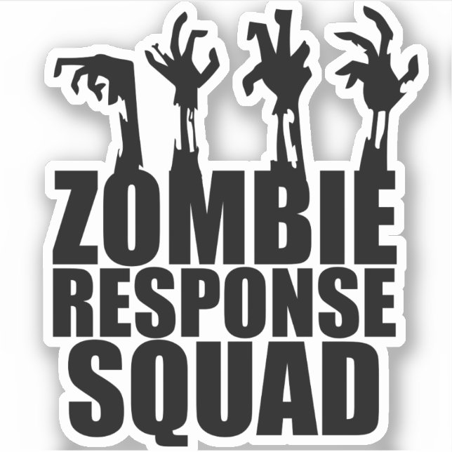 Zombie Response Squad Scary Arms Reaching Up (Front)