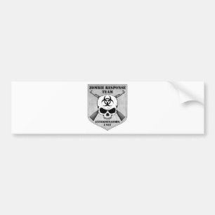 Zombie Response Team Bumper Sticker