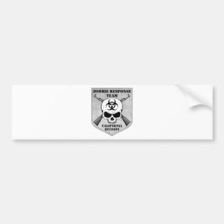 Zombie Response Team: California Division Bumper Sticker