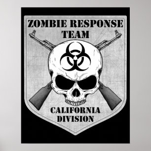 Zombie Response Team: California Division Poster