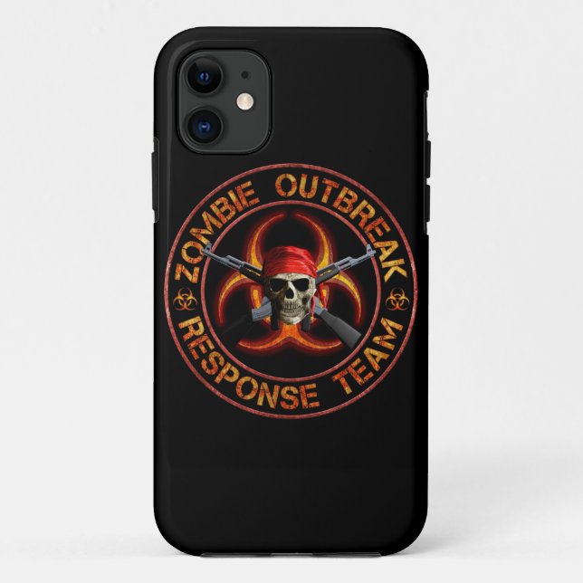 Zombie Response Team Case-Mate iPhone Case (Back)