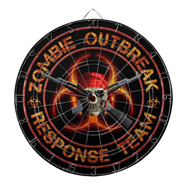 Zombie Response Team Dartboard (Front)
