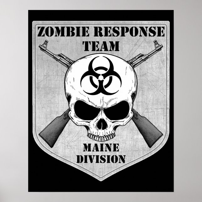 Zombie Response Team: Maine Division Poster (Front)
