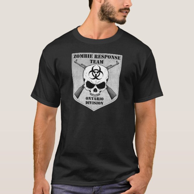 Zombie Response Team: Ontario Division T-Shirt (Front)