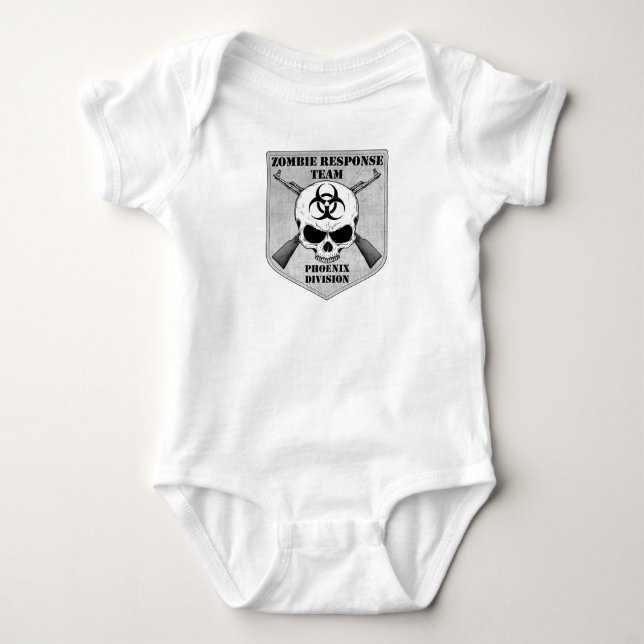 Zombie Response Team: Phoenix Division Baby Bodysuit (Front)