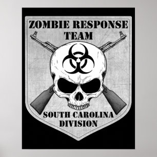 Zombie Response Team: South Carolina Division Poster