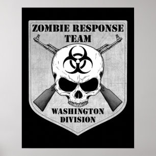 Zombie Response Team: Washington Division Poster